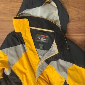 L.L. Bean Woman’s Yellow and Black Raincoat